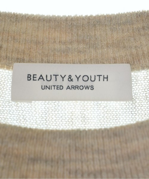 BEAUTY&YOUTH UNITED ARROWS（ビューティーアンドユースユナイテッドアローズ）ニット・セーター ベージュ サイズ:F レディース/2200616108154