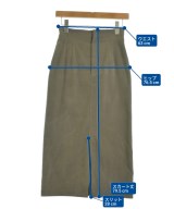 BEAUTY&YOUTH UNITED ARROWS（ビューティーアンドユースユナイテッドアローズ）ロング・マキシ丈スカート カーキ サイズ:S レディース/2200616108222