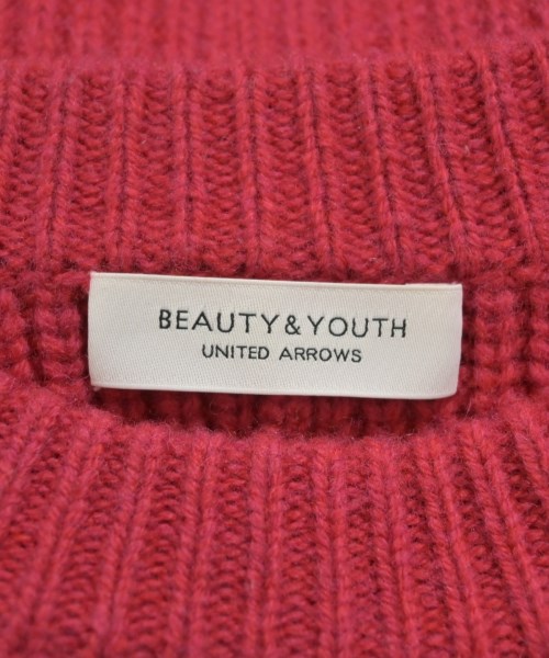 BEAUTY&YOUTH UNITED ARROWS（ビューティーアンドユースユナイテッドアローズ）ニット・セーター ピンク サイズ:F レディース/2200616108345