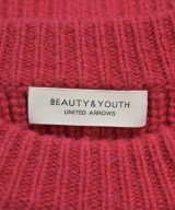 BEAUTY&YOUTH UNITED ARROWS（ビューティーアンドユースユナイテッドアローズ）ニット・セーター ピンク サイズ:F レディース/2200616108345