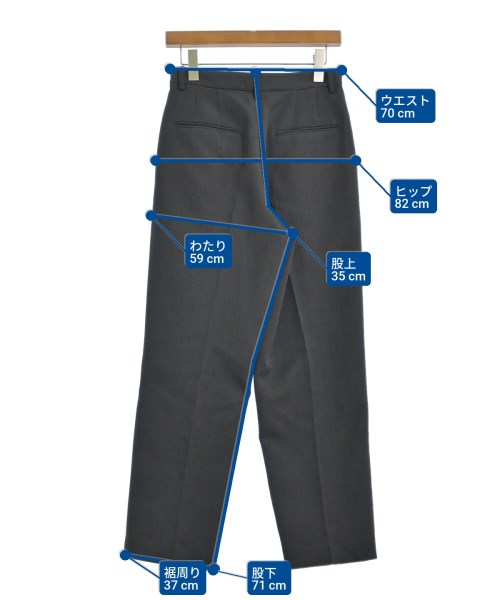 BEAUTY&YOUTH UNITED ARROWS（ビューティーアンドユースユナイテッドアローズ）スラックス グレー サイズ:M レディース/2200616138038