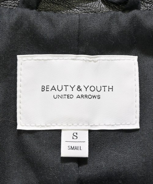 BEAUTY&YOUTH UNITED ARROWS（ビューティーアンドユースユナイテッドアローズ）ライダース 黒 サイズ:S レディース/2200616213025