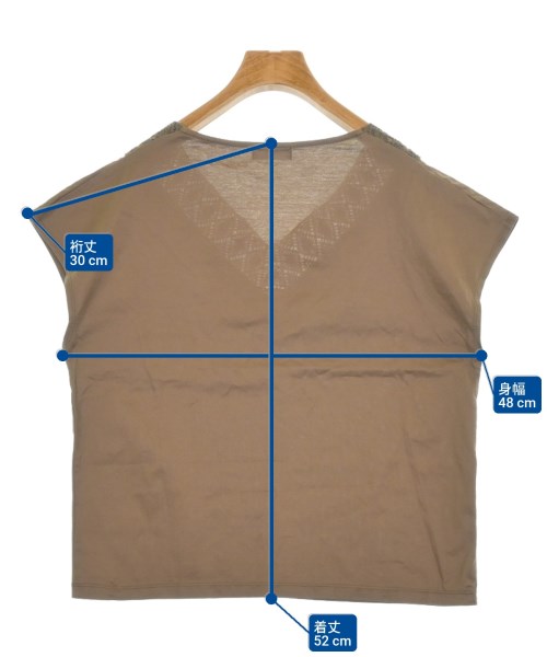 BEAUTY&YOUTH UNITED ARROWS（ビューティーアンドユースユナイテッドアローズ）ノースリーブ 茶 サイズ:-(M位) レディース/2200616678015