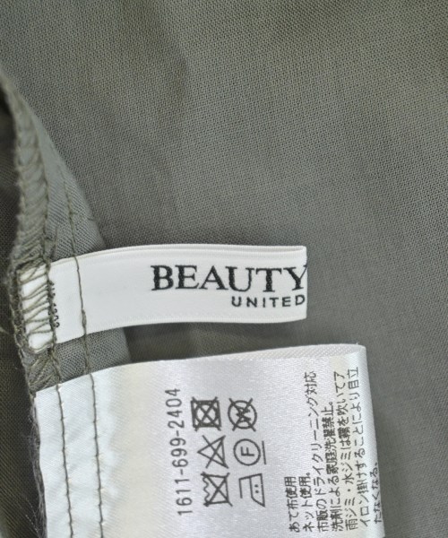 BEAUTY&YOUTH UNITED ARROWS（ビューティーアンドユースユナイテッドアローズ）ブラウス カーキ サイズ:-(XL位) レディース/2200614467017