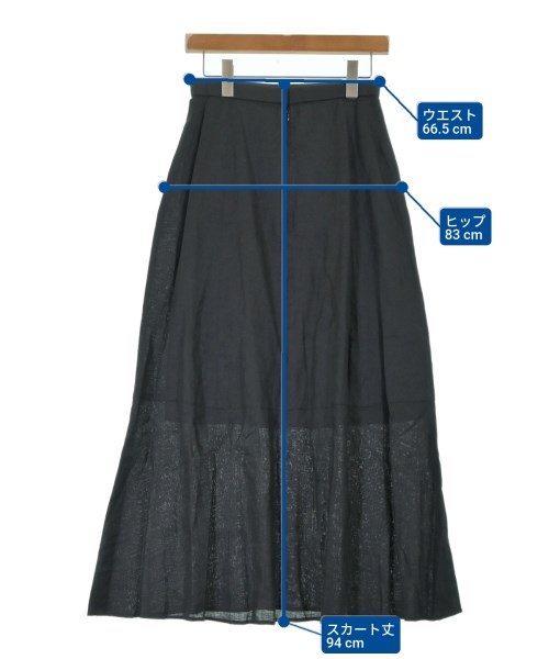 BEAUTY&YOUTH UNITED ARROWS（ビューティーアンドユースユナイテッドアローズ）ロング・マキシ丈スカート 黒 サイズ:M レディース/2200617851028