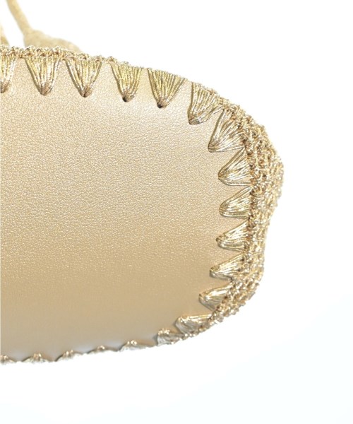 BEAUTY&YOUTH UNITED ARROWS（ビューティーアンドユースユナイテッドアローズ）かごバッグ ゴールド サイズ:- レディース/2200612844094