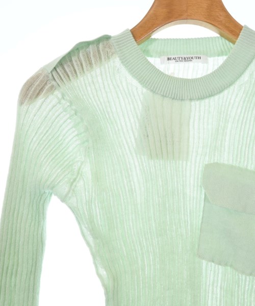 BEAUTY&YOUTH UNITED ARROWS（ビューティーアンドユースユナイテッドアローズ）ニット・セーター 緑 サイズ:-(XS位) レディース/2200614559118