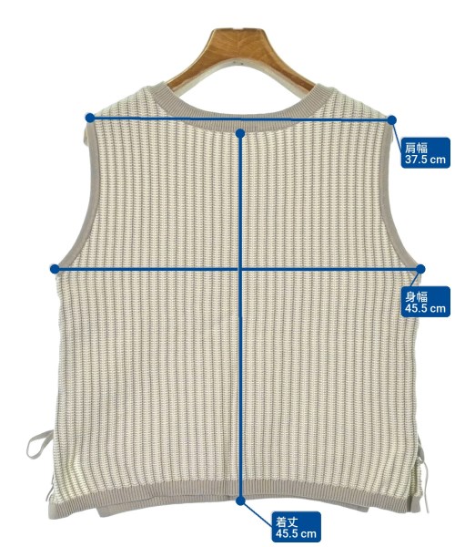 BEAUTY&YOUTH UNITED ARROWS（ビューティーアンドユースユナイテッドアローズ）ベスト ベージュ サイズ:F レディース/2200614559125