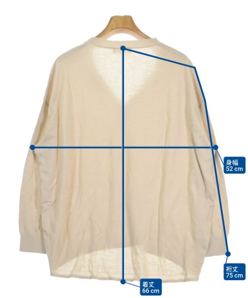 BEAUTY&YOUTH UNITED ARROWS（ビューティーアンドユースユナイテッドアローズ）ニット・セーター ベージュ サイズ:F レディース/2200618795048