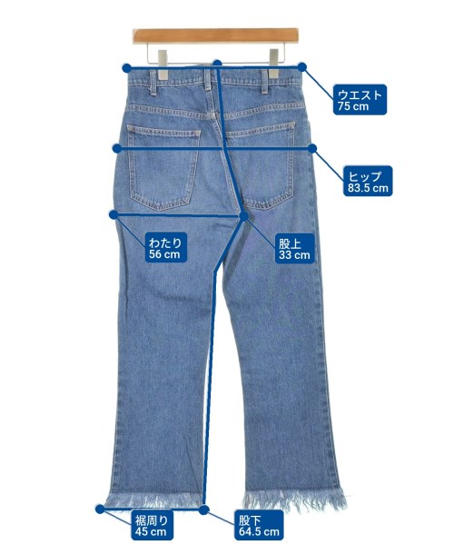 BEAUTY&YOUTH UNITED ARROWS（ビューティーアンドユースユナイテッドアローズ）デニムパンツ 青 サイズ:L レディース/2200618957019