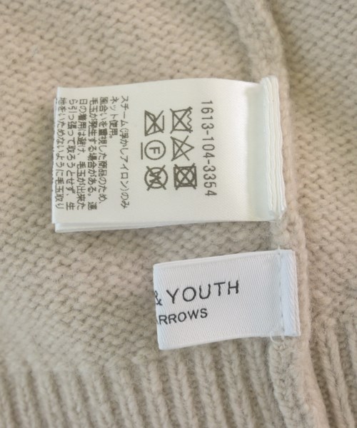 BEAUTY&YOUTH UNITED ARROWS（ビューティーアンドユースユナイテッドアローズ）ニット・セーター ベージュ サイズ:F レディース/2200618957040