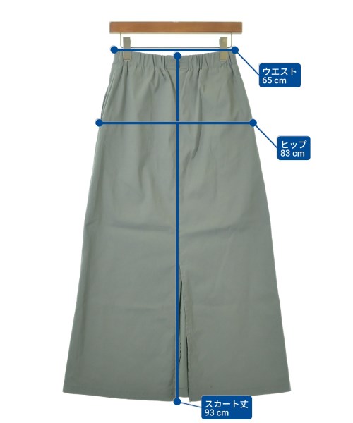 BEAUTY&YOUTH UNITED ARROWS（ビューティーアンドユースユナイテッドアローズ）ロング・マキシ丈スカート 緑 サイズ:M レディース/2200619083052