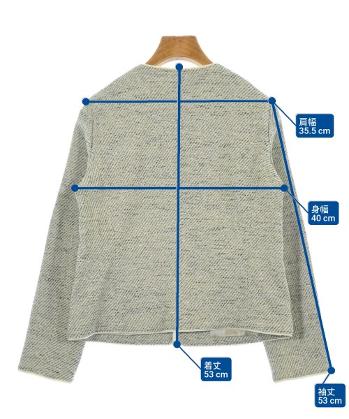 BEAUTY&YOUTH UNITED ARROWS（ビューティーアンドユースユナイテッドアローズ）ノーカラージャケット 白 サイズ:S レディース/2200610914027