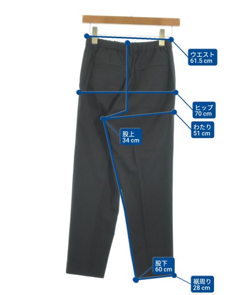 BEAUTY&YOUTH UNITED ARROWS（ビューティーアンドユースユナイテッドアローズ）スラックス 黒 サイズ:S レディース/2200610962028