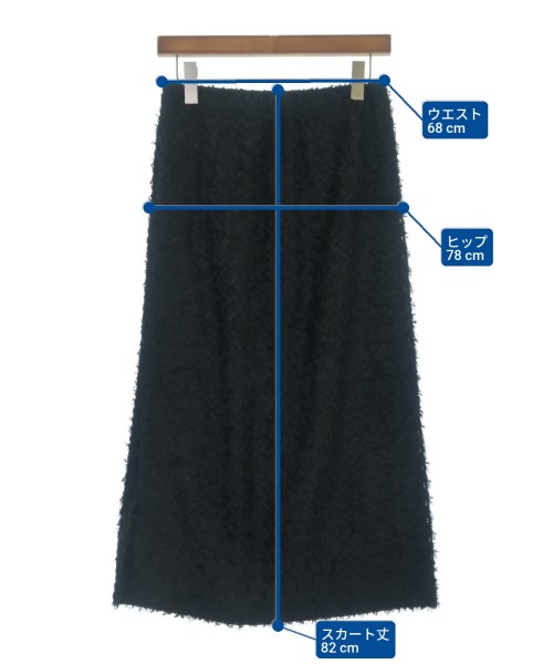 BEAUTY&YOUTH UNITED ARROWS（ビューティーアンドユースユナイテッドアローズ）ロング・マキシ丈スカート 黒 サイズ:M レディース/2200611874245