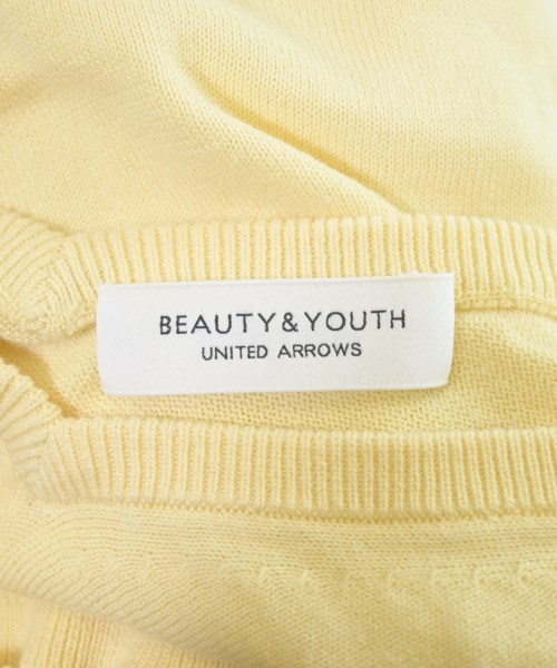 BEAUTY&YOUTH UNITED ARROWS（ビューティーアンドユースユナイテッドアローズ）ニット・セーター 黄 サイズ:F レディース/2200613760065