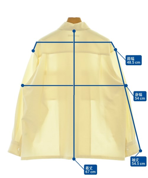 BEAUTY&YOUTH UNITED ARROWS（ビューティーアンドユースユナイテッドアローズ）カジュアルシャツ 黄 サイズ:F レディース/2200609628041