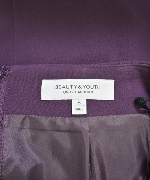 BEAUTY&YOUTH UNITED ARROWS（ビューティーアンドユースユナイテッドアローズ）ロング・マキシ丈スカート 紫 サイズ:S レディース/2200614368031