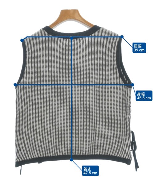 BEAUTY&YOUTH UNITED ARROWS（ビューティーアンドユースユナイテッドアローズ）ベスト 黒 サイズ:-(L位) レディース/2200611865076