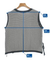 BEAUTY&YOUTH UNITED ARROWS（ビューティーアンドユースユナイテッドアローズ）ベスト 黒 サイズ:-(L位) レディース/2200611865076