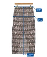 BEAUTY&YOUTH UNITED ARROWS（ビューティーアンドユースユナイテッドアローズ）ロング・マキシ丈スカート 茶 サイズ:36(S位) レディース/2200612870093