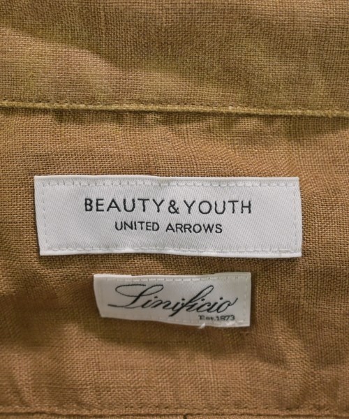 BEAUTY&YOUTH UNITED ARROWS（ビューティーアンドユースユナイテッドアローズ）カジュアルシャツ 茶 サイズ:F レディース/2200615308029
