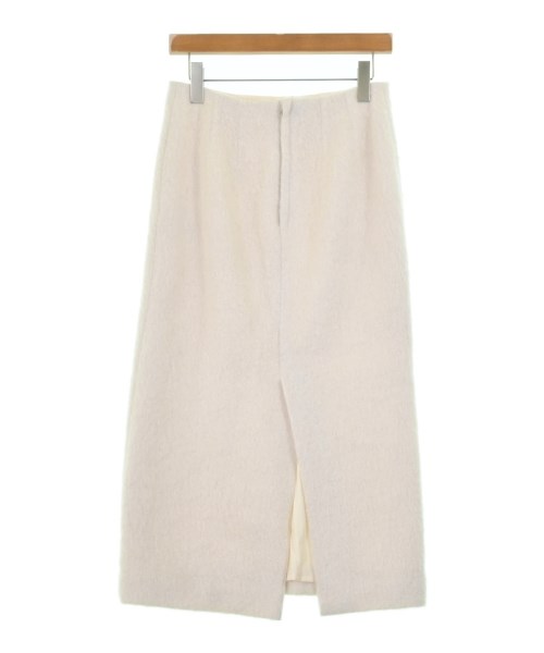 BEAUTY&YOUTH UNITED ARROWS（ビューティーアンドユースユナイテッドアローズ）ロング・マキシ丈スカート 白 サイズ:M レディース/2200619946043