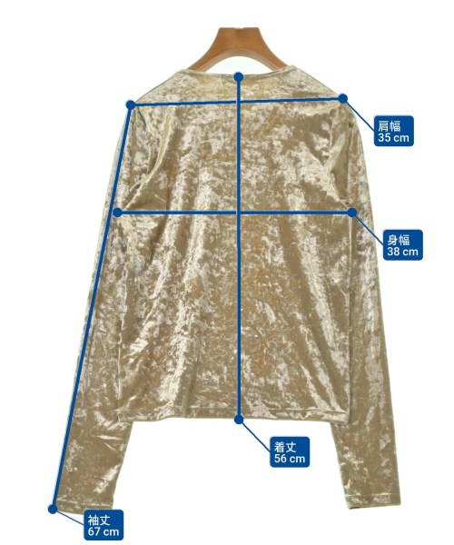 BEAUTY&YOUTH UNITED ARROWS（ビューティーアンドユースユナイテッドアローズ）Tシャツ・カットソー ベージュ サイズ:-(M位) レディース/2200608968100