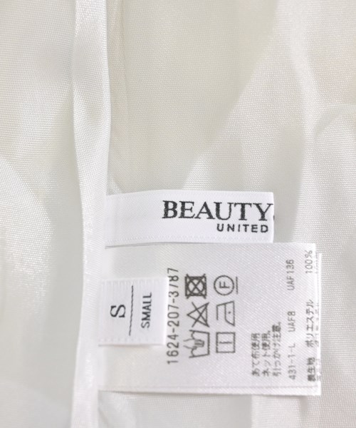 BEAUTY&YOUTH UNITED ARROWS（ビューティーアンドユースユナイテッドアローズ）ロング・マキシ丈スカート 白 サイズ:-(M位) レディース/2200612585232