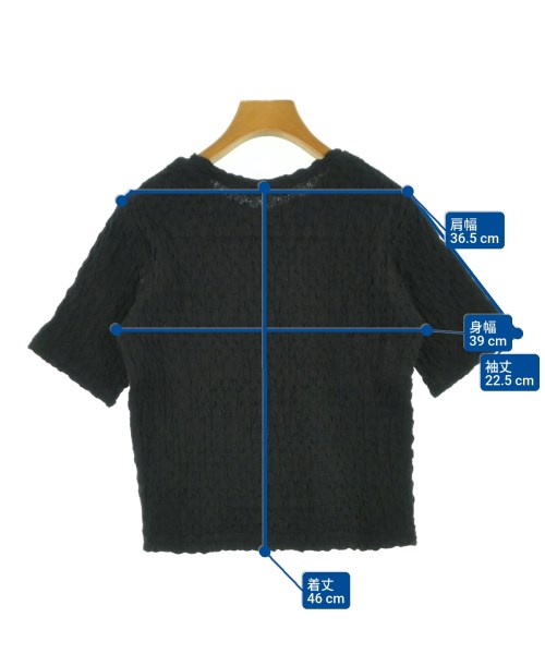 BEAUTY&YOUTH UNITED ARROWS（ビューティーアンドユースユナイテッドアローズ）ブラウス 黒 サイズ:-(S位) レディース/2200613857062