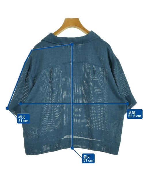 BEAUTY&YOUTH UNITED ARROWS（ビューティーアンドユースユナイテッドアローズ）ブラウス 青 サイズ:F レディース/2200617901044