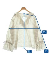 BEAUTY&YOUTH UNITED ARROWS（ビューティーアンドユースユナイテッドアローズ）ブラウス ベージュ サイズ:F レディース/2200621249095