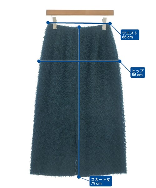 BEAUTY&YOUTH UNITED ARROWS（ビューティーアンドユースユナイテッドアローズ）ロング・マキシ丈スカート 緑 サイズ:S レディース/2200606238038