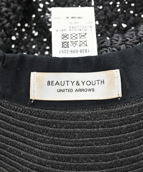 BEAUTY&YOUTH UNITED ARROWS（ビューティーアンドユースユナイテッドアローズ）ストローハット 茶 サイズ:- レディース/2200607423198