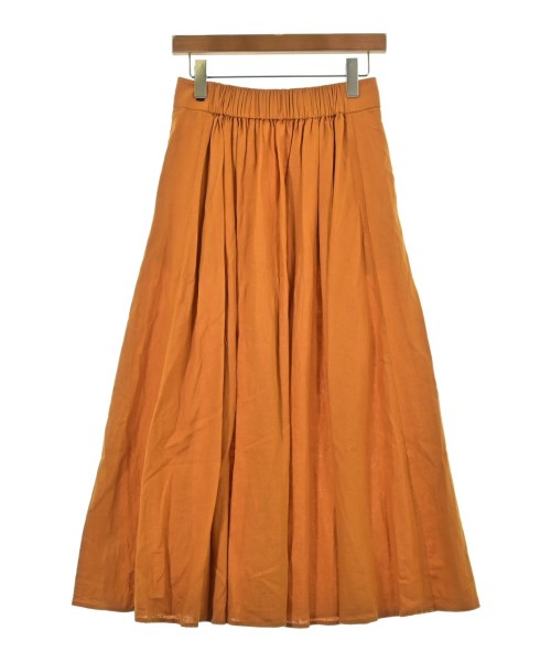 BEAUTY&YOUTH UNITED ARROWS（ビューティーアンドユースユナイテッドアローズ）ロング・マキシ丈スカート オレンジ サイズ:S レディース/2200607168105