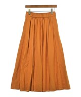 BEAUTY&YOUTH UNITED ARROWS（ビューティーアンドユースユナイテッドアローズ）ロング・マキシ丈スカート オレンジ サイズ:S レディース/2200607168105