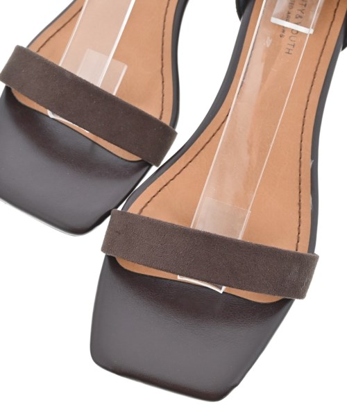 BEAUTY&YOUTH UNITED ARROWS（ビューティーアンドユースユナイテッドアローズ）サンダル 茶 サイズ:EU38(24.5cm位) レディース/2200601742028