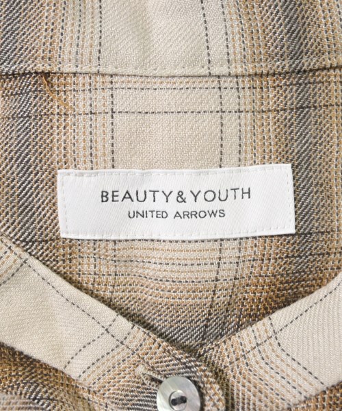BEAUTY&YOUTH UNITED ARROWS（ビューティーアンドユースユナイテッドアローズ）カジュアルシャツ ベージュ サイズ:F レディース/2200601742158