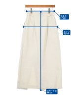 BEAUTY&YOUTH UNITED ARROWS（ビューティーアンドユースユナイテッドアローズ）ロング・マキシ丈スカート 白 サイズ:M レディース/2200601742196