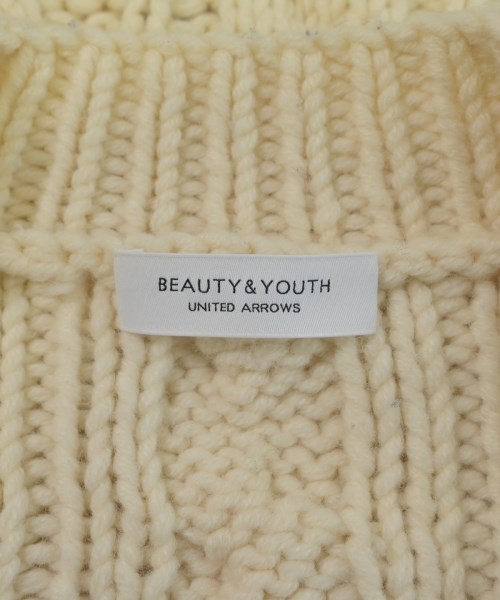 BEAUTY&YOUTH UNITED ARROWS（ビューティーアンドユースユナイテッドアローズ）カーディガン 白 サイズ:F レディース/2200601742226