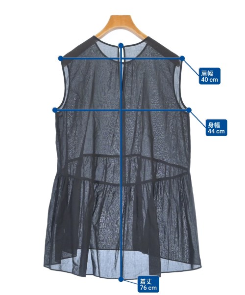 BEAUTY&YOUTH UNITED ARROWS（ビューティーアンドユースユナイテッドアローズ）ブラウス 黒 サイズ:F レディース/2200601742257
