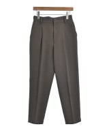 BEAUTY&YOUTH UNITED ARROWS（ビューティーアンドユースユナイテッドアローズ）スラックス 茶 サイズ:L レディース/2200606140102