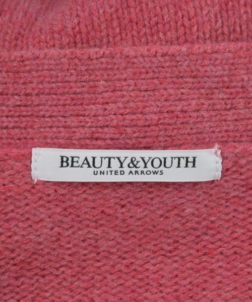 BEAUTY&YOUTH UNITED ARROWS（ビューティーアンドユースユナイテッドアローズ）カーディガン ピンク サイズ:F レディース/2200666500076