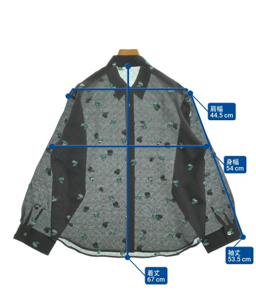 BEAUTY&YOUTH UNITED ARROWS（ビューティーアンドユースユナイテッドアローズ）カジュアルシャツ 黒 サイズ:F レディース/2200668515023