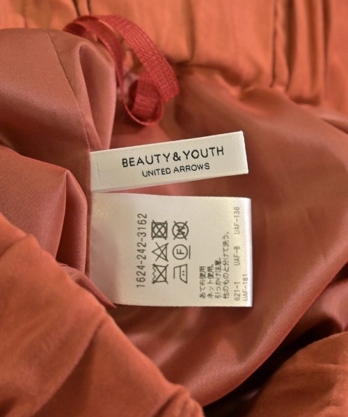 BEAUTY&YOUTH UNITED ARROWS（ビューティーアンドユースユナイテッドアローズ）ひざ丈スカート オレンジ サイズ:-(M位) レディース/2200669534023