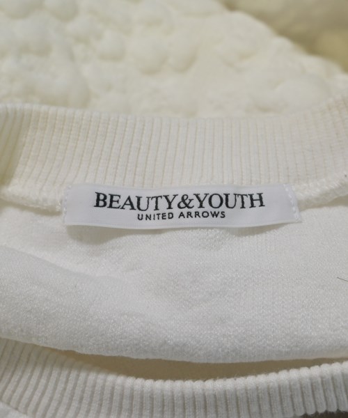 BEAUTY&YOUTH UNITED ARROWS（ビューティーアンドユースユナイテッドアローズ）スウェット 白 サイズ:F レディース/2200670020010