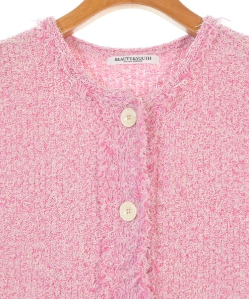 BEAUTY&YOUTH UNITED ARROWS（ビューティーアンドユースユナイテッドアローズ）ベスト ピンク サイズ:F レディース/2200670358106