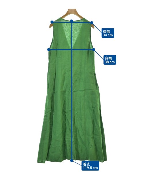 BEAUTY&YOUTH UNITED ARROWS（ビューティーアンドユースユナイテッドアローズ）ワンピース 緑 サイズ:M レディース/2200673709011