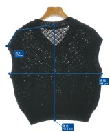 BEAUTY&YOUTH UNITED ARROWS（ビューティーアンドユースユナイテッドアローズ）ベスト 黒 サイズ:-(M位) レディース/2200657934026