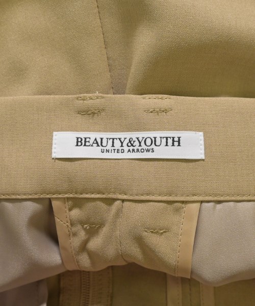 BEAUTY&YOUTH UNITED ARROWS（ビューティーアンドユースユナイテッドアローズ）スラックス ベージュ サイズ:L レディース/2200668187084